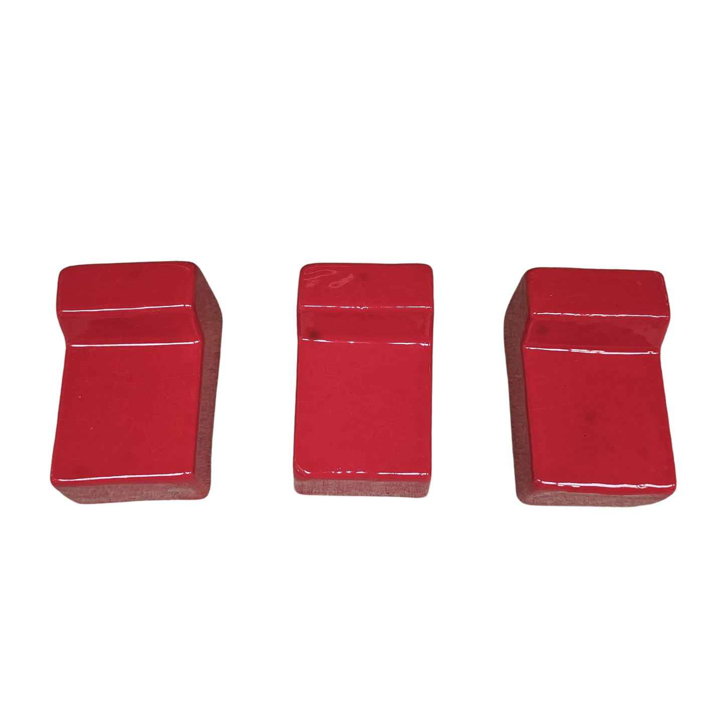 Keramische Voetjes- Rood
