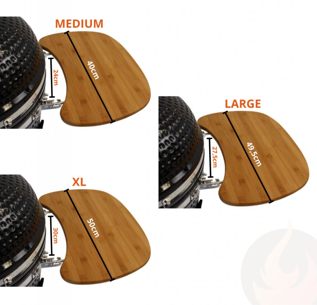 Tafel bamboe 2x Large