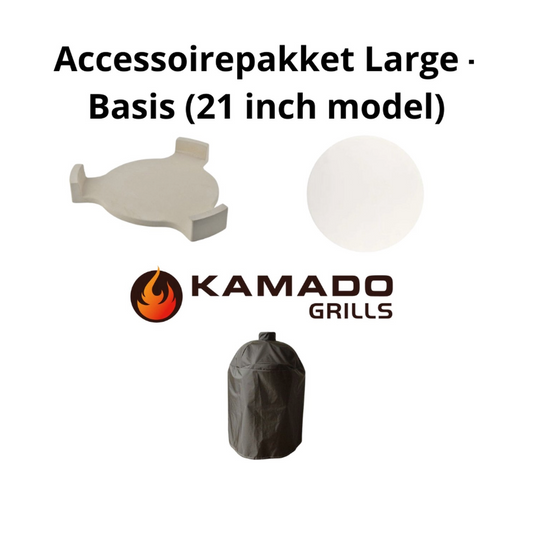 Accessoirepakket Large (21 inch model) – Basis - kamadogrills