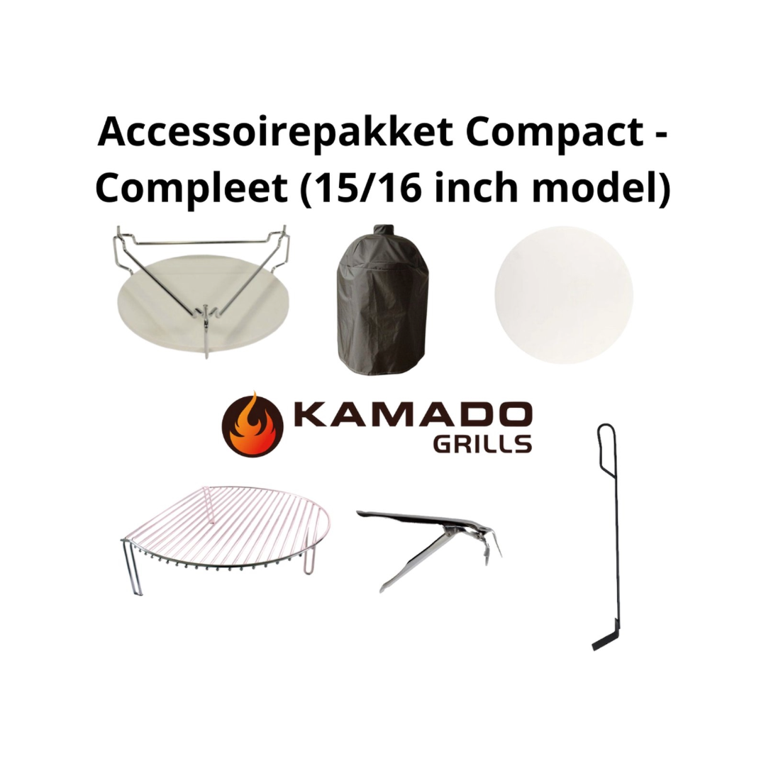 Accessoirepakket Compact (15/16 inch model) – Compleet - kamadogrills