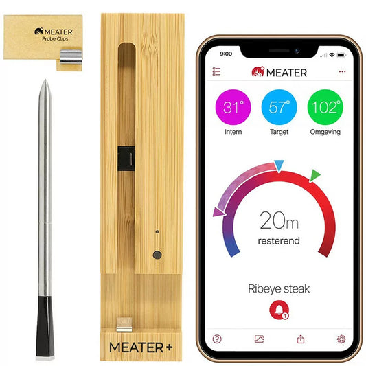 Meater Plus Draadloze thermometer (50m) - kamadogrills