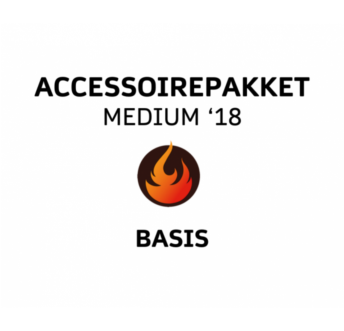 Accessoirepakket Medium (18 inch model) – Basis - Kamado accessoires